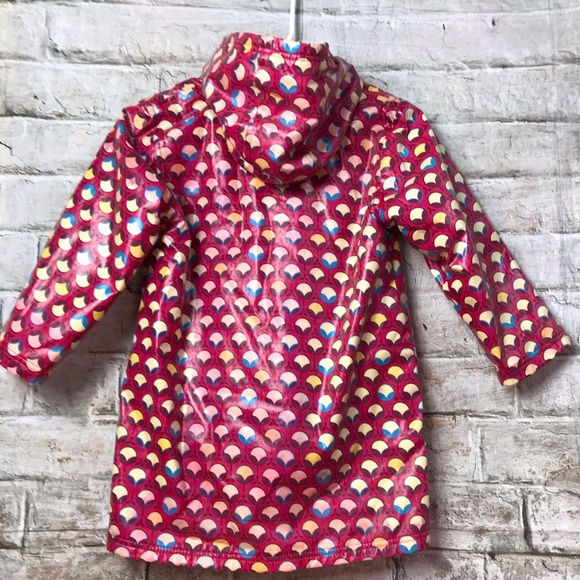 Pluie Pluie Raincoat Lined Sz 4 Snap Front - Picture 6 of 6